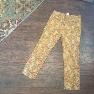Cartonnier (anthropologie) paisley pants